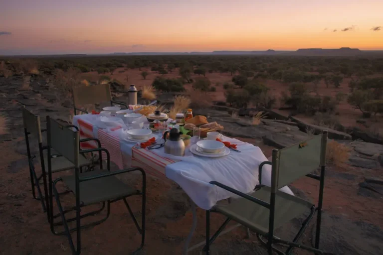Breakfast with a view